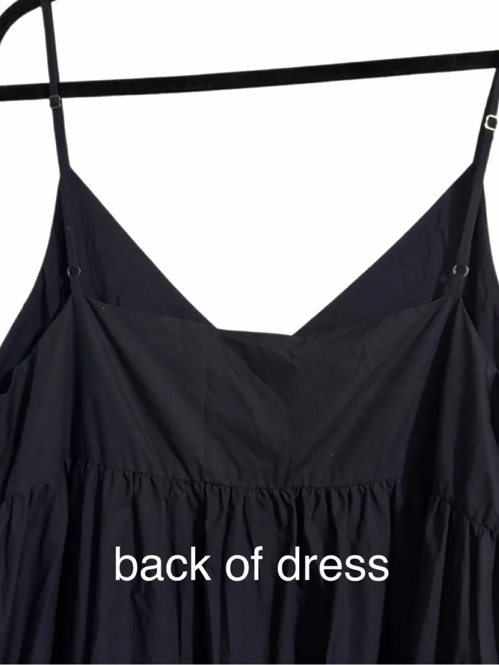 Jenni Kayne Navy Blue Lined Maxi Dress The Cove, 100% cotton and rayon-XXL - Picture 6 of 16